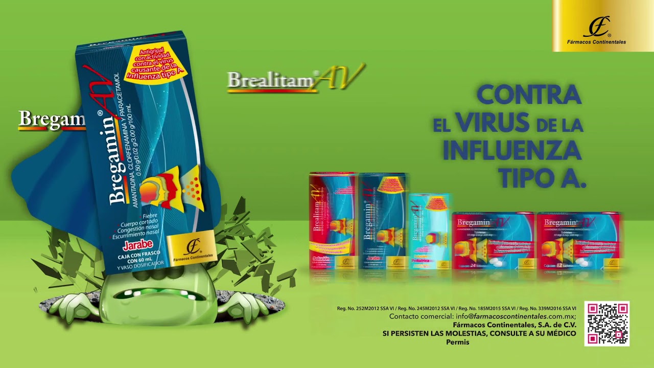 Beneficios de Bregamin AV para aliviar